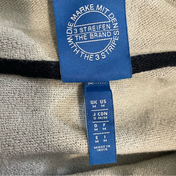 adidas Sweat Zip Hoodie Indigo Denim - Picture 8 of 16